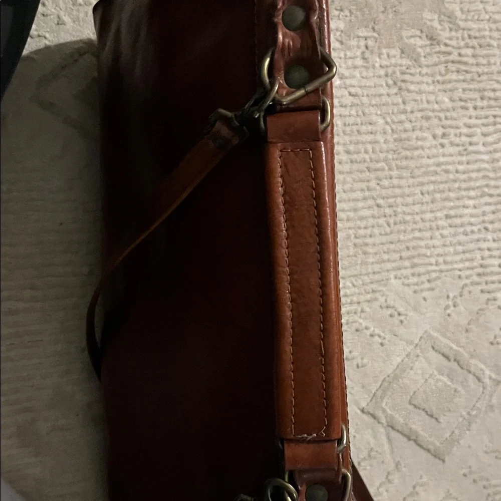 Vintage Brown Leather Bag